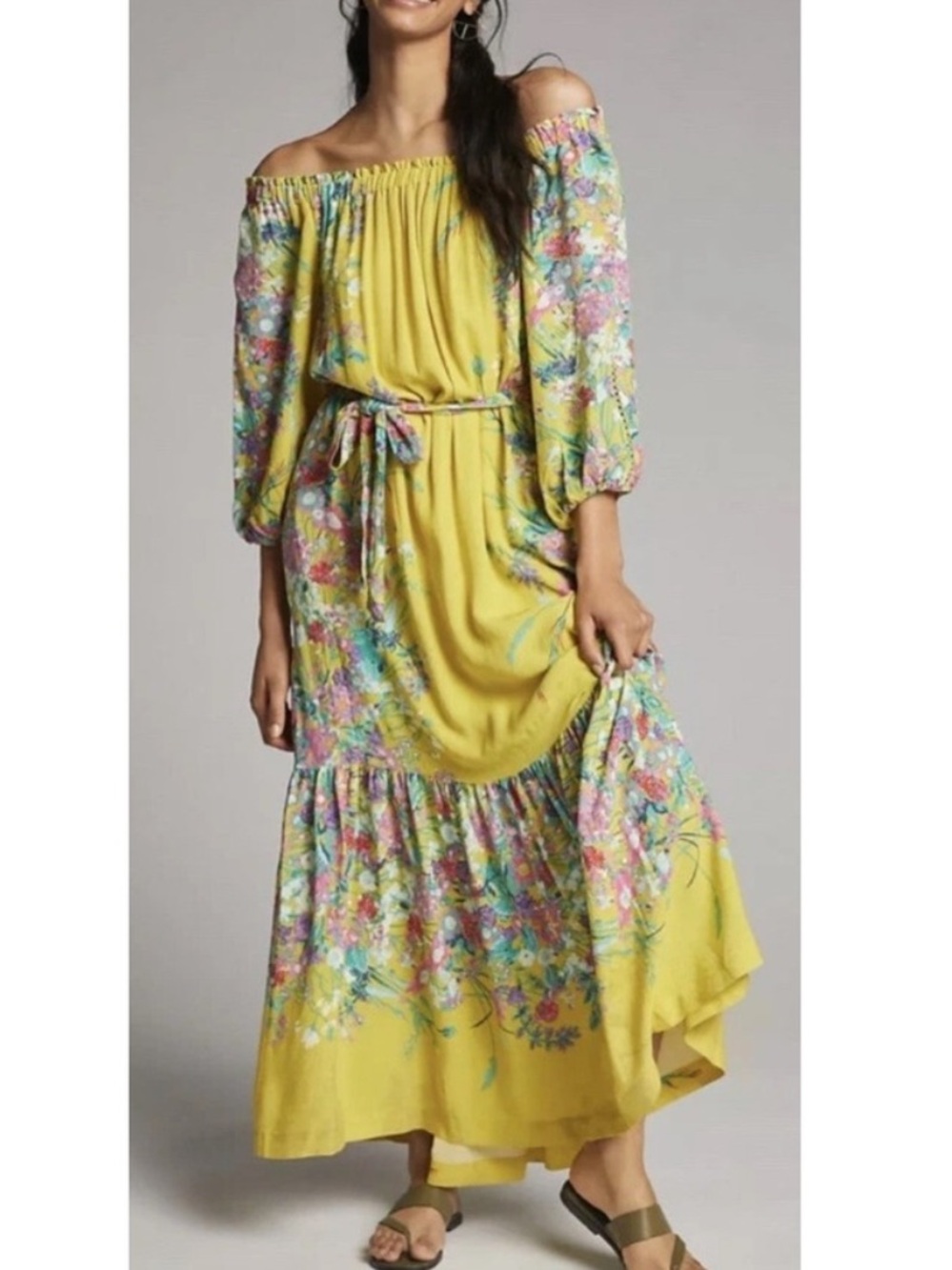 Anthropologie Eliora dress sz L